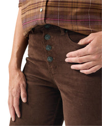 Women's Rivet Wide Leg Cord Pant, image 7