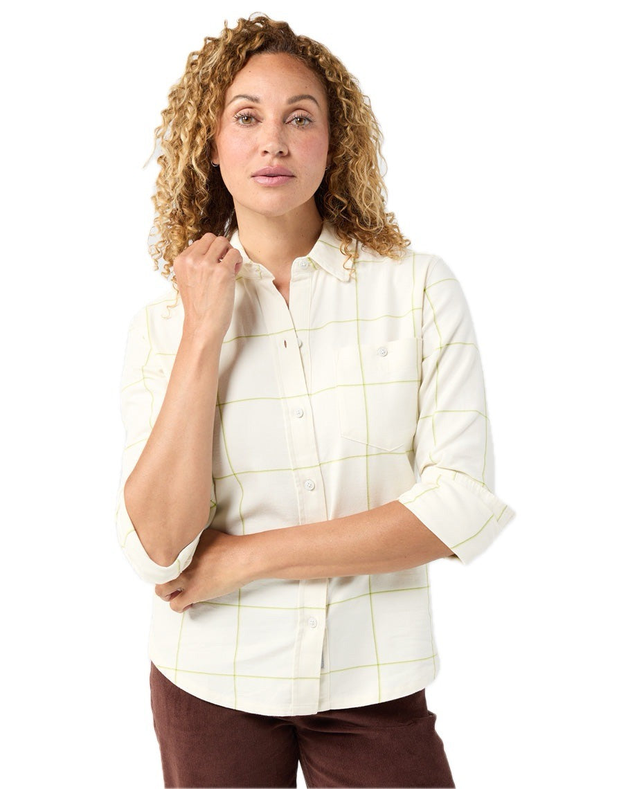 Women's Miter Stretch Lightweight Flannel Shirt