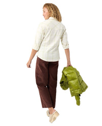 Women's Miter Stretch Lightweight Flannel Shirt, image 5