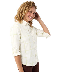 Women's Miter Stretch Lightweight Flannel Shirt, image 7