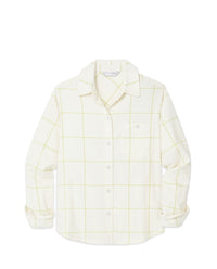 Women's Miter Stretch Lightweight Flannel Shirt, image 2