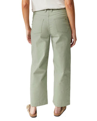 Women's Rivet Wide Leg Canvas Pant, image 2