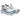 ASICS GEL-Nimbus 28 women's running shoe in Arctic Blue/Velvet Purple, front view