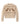 Filson Women's Wildlife Wool Sweater in Cream / Brown, front view of the jacquard-knit merino wool crewneck