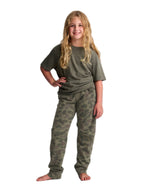 Vintage Camo Oil Green