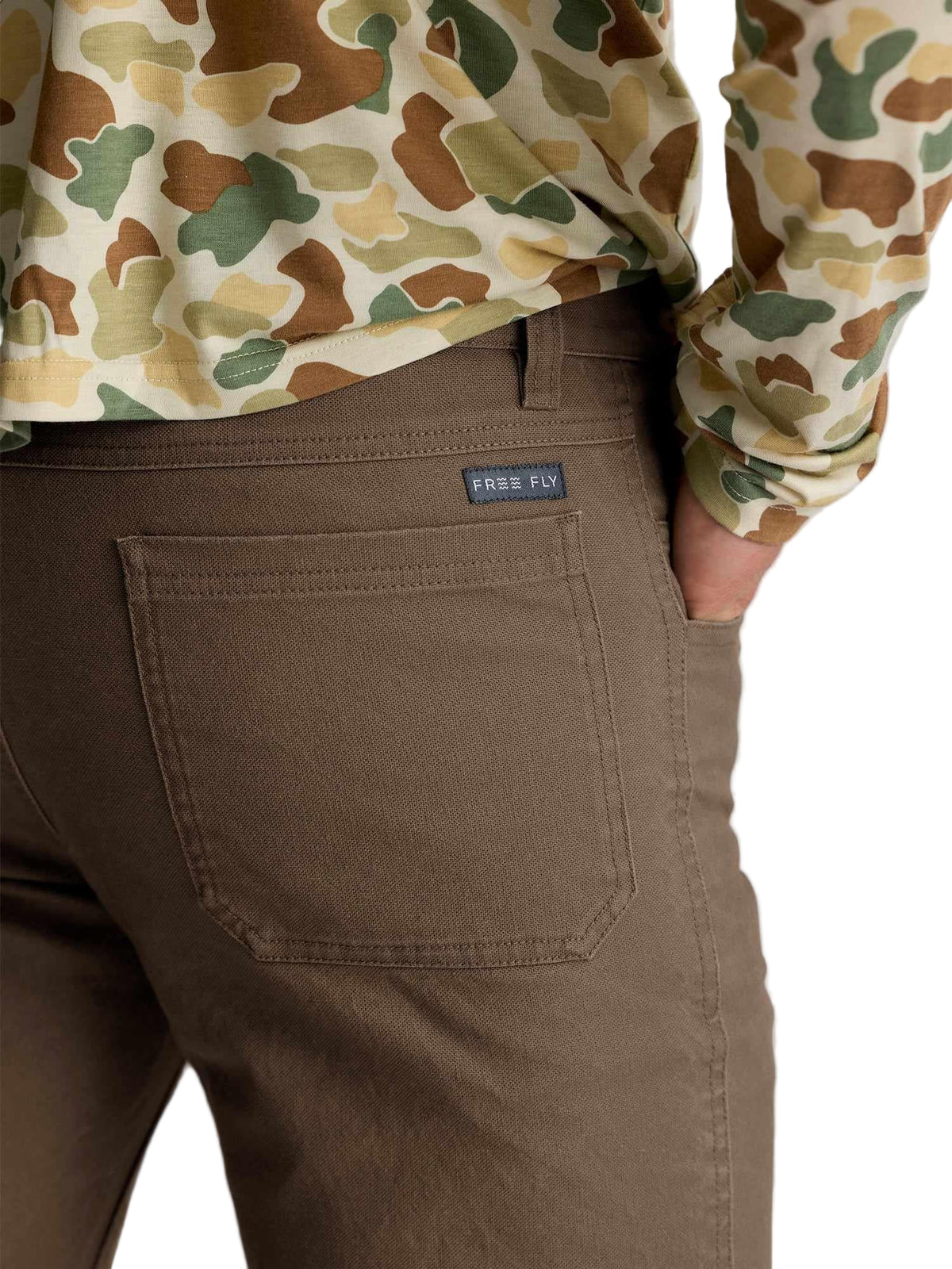 Mens Canvas Field Pant-Pants-Free Fly-Ochre-Mountain Sports