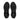 Brooks Women's Glycerin 23 in Black/Black/Ebony, top-down view of both shoes