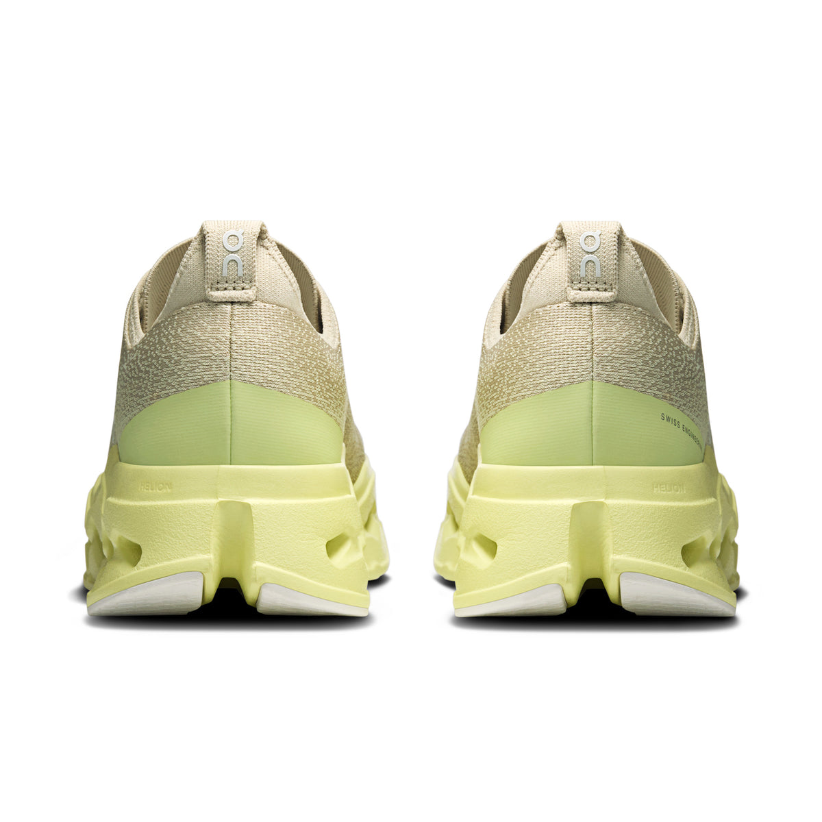 Mens Cloudsurfer Max-Road Running Shoes-ON-Pelican/Limelight-Mountain Sports