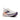 Brooks Women's Glycerin 23 in White/Mulled Grape/Clear, front three-quarter view