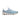 On Youth Cloud Sky in Wash/Ivory, side profile in pale blue mesh on an ivory CloudTec midsole