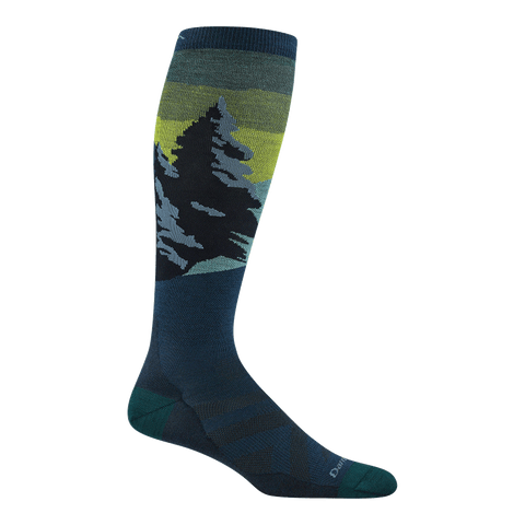 Men's Solstice Over-the-Calf Lightweight Ski & Snowboard Sock — Eclipse