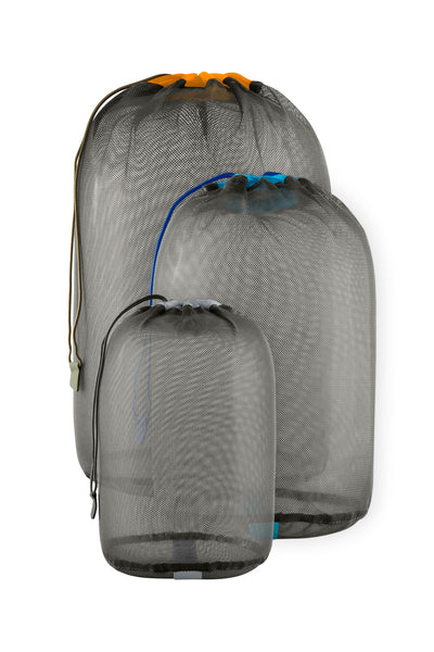 Mesh Stuff Sack Set (3 Sacks)-Stuff Sacks-Sea to Summit-5L, 8L, 13L-Mountain Sports