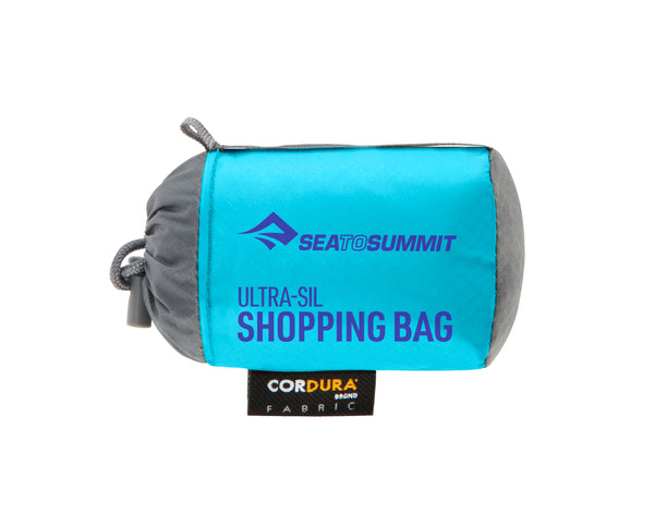 Ultra-Sil Shopping Bag-Tote Bags-Sea to Summit-Atoll Blue-Mountain Sports