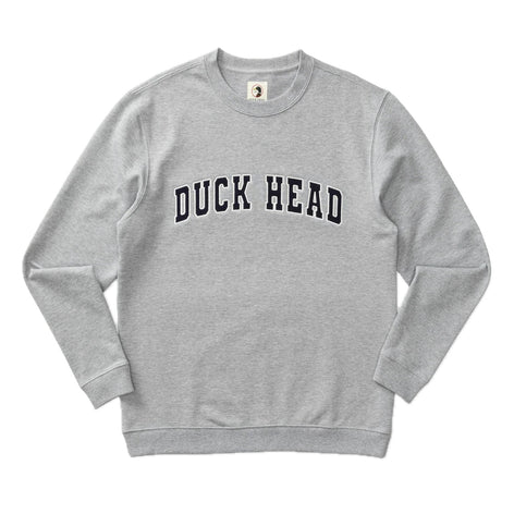 Men's Long Sleeve Applique Crewneck Sweatshirt