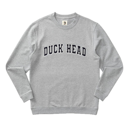 Men's Long Sleeve Applique Crewneck Sweatshirt