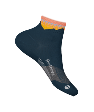 Elite Trail Max Cushion Quarter Socks-Socks & Underwear-Feetures-Blue Ridge Navy-Mountain Sports