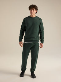 Men's Emblem Fleece Crew Neck Pullover, image 8