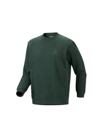 Men's Emblem Fleece Crew Neck Pullover, image 1