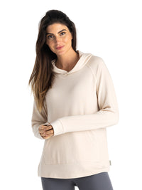 Women's Bamboo Lightweight Fleece Hoodie, image 9