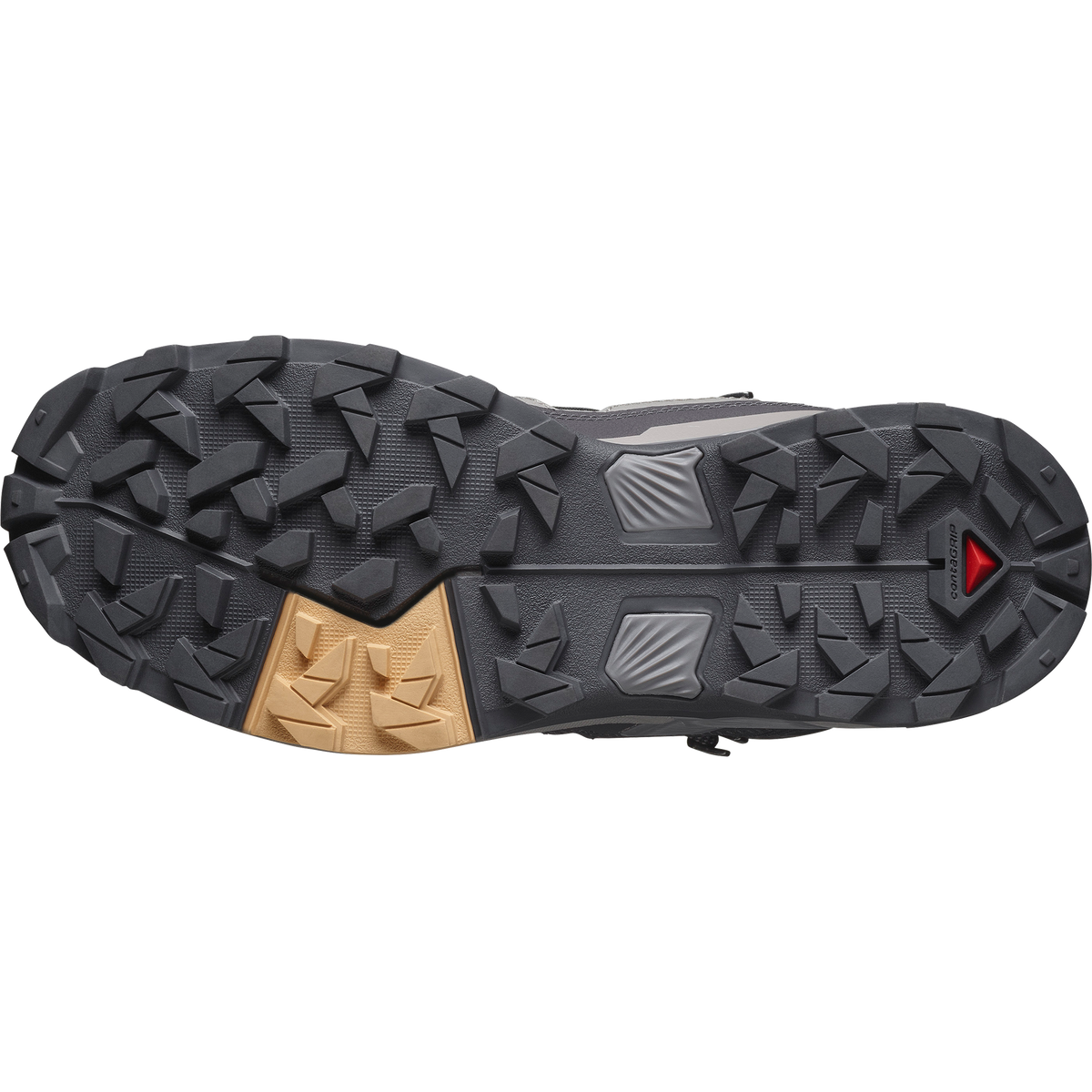 Womens X Ultra 5 Mid GTX Boot-Hiking Boots-Salomon-Nine Iron / Gull / Soft Clay-Mountain Sports