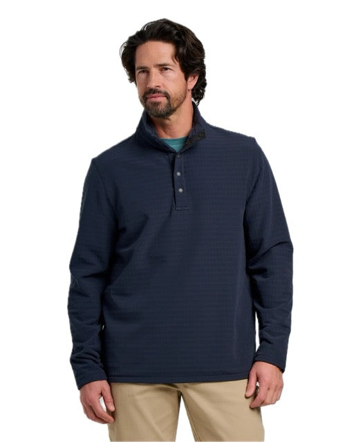 Men's Gridback Fleece Snap Pullover