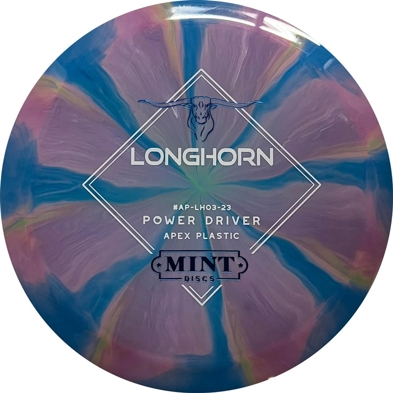 Longhorn Power Driver-Discs-Mint Discs-Apex Swirl 05-Mountain Sports