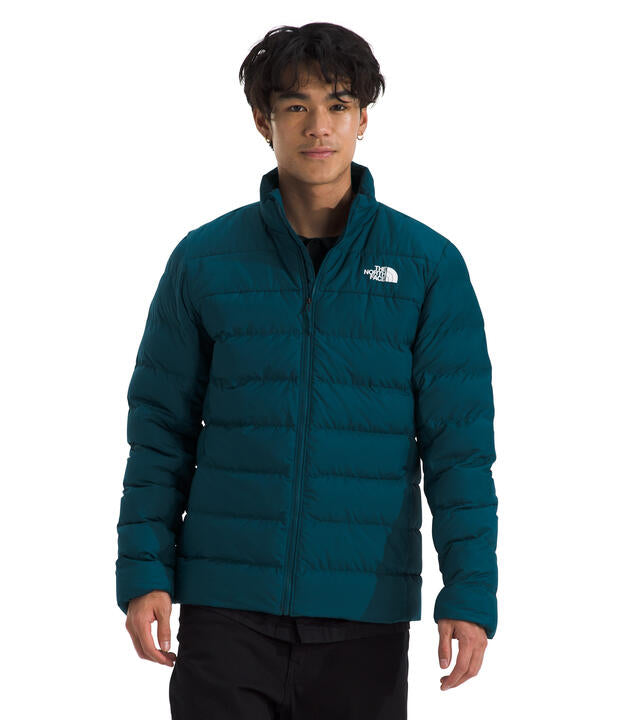 Mens Aconcagua 3 Jacket-Jackets-The North Face-Midnight Petrol-Mountain Sports