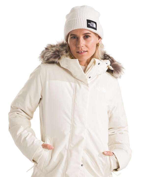 Womens Arctic Parka-Down & Insulated Jackets-The North Face-White Dune-Mountain Sports
