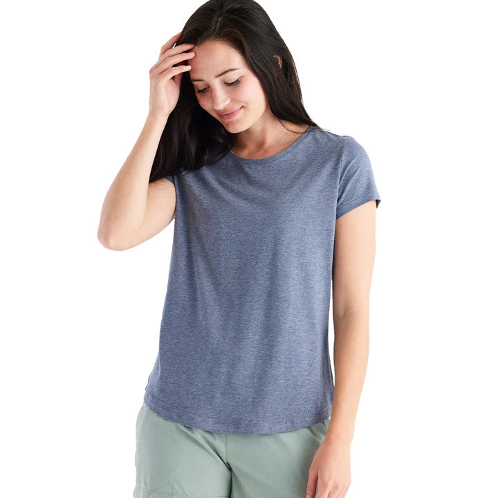 Free Fly Bamboo Current Tee Womens