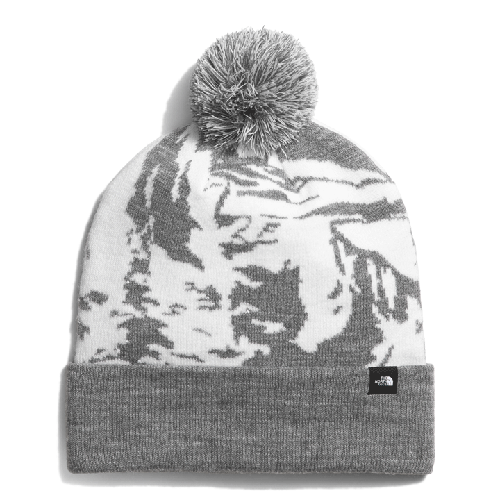 Ski Tuke-Snow Hats & Headwear-The North Face-TNF MD Grey Heather/TNF White-Mountain Sports