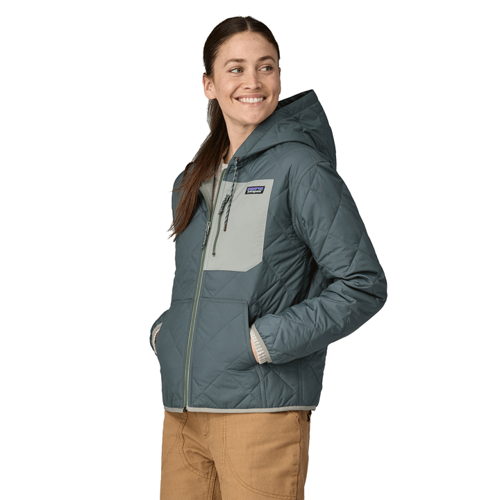 Patagonia Diamond Quilted Bomber Hoody Womens