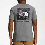 TNF Medium Grey Heather/TNF Black Trail Glow Print