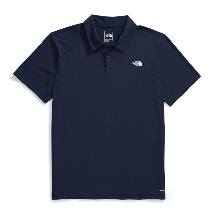 Mens Adventure Polo-Shirts-The North Face-Summit Navy-Mountain Sports