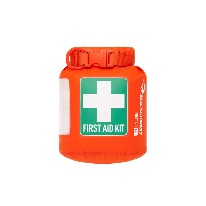 Lightweight Dry Bag (First Aid)-First Aid Dry Bag-Sea to Summit-Orange / Green-Mountain Sports