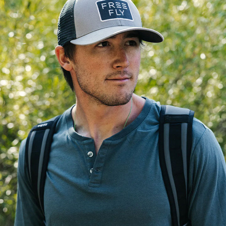 Free Fly Bamboo Heritage SS Henley Mens