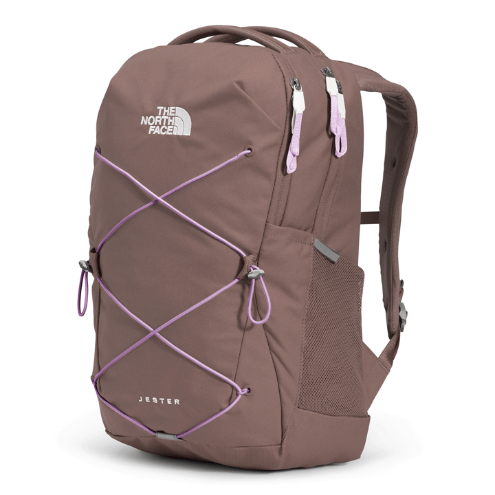 Womens Jester Backpack-Backpacks-The North Face-Deep Taupe Lavendarfog-Mountain Sports