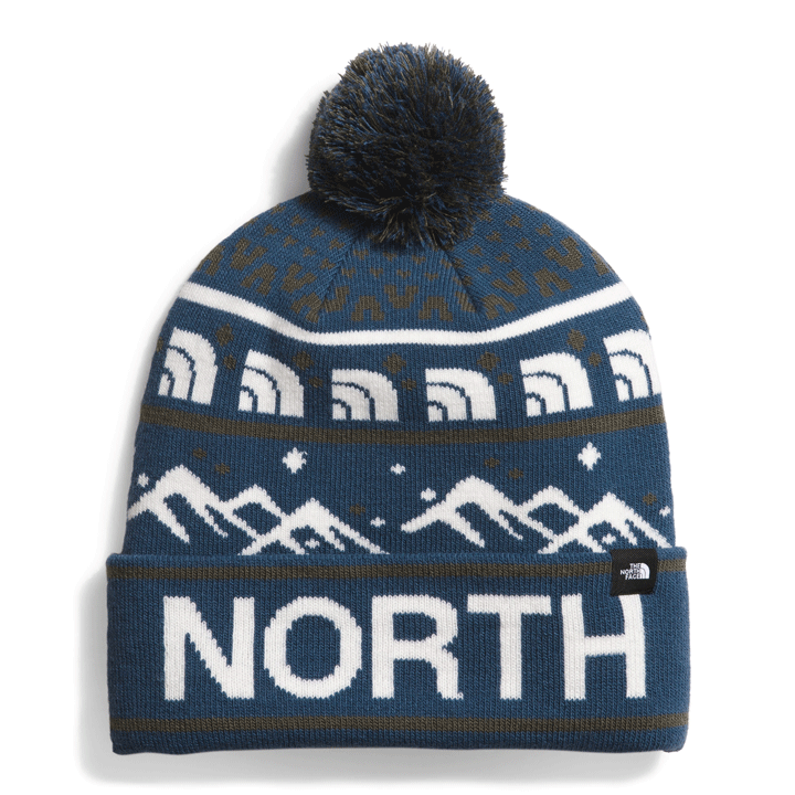 Ski Tuke-Snow Hats & Headwear-The North Face-Shady Blue/New Taupe Green-Mountain Sports
