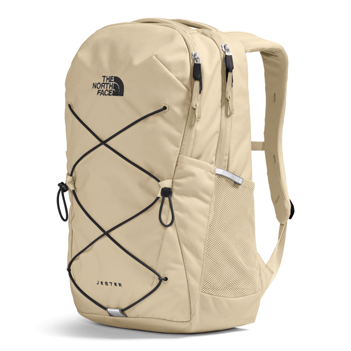 Womens Jester Backpack-Backpacks-The North Face-Gravel/TNF Black-Mountain Sports