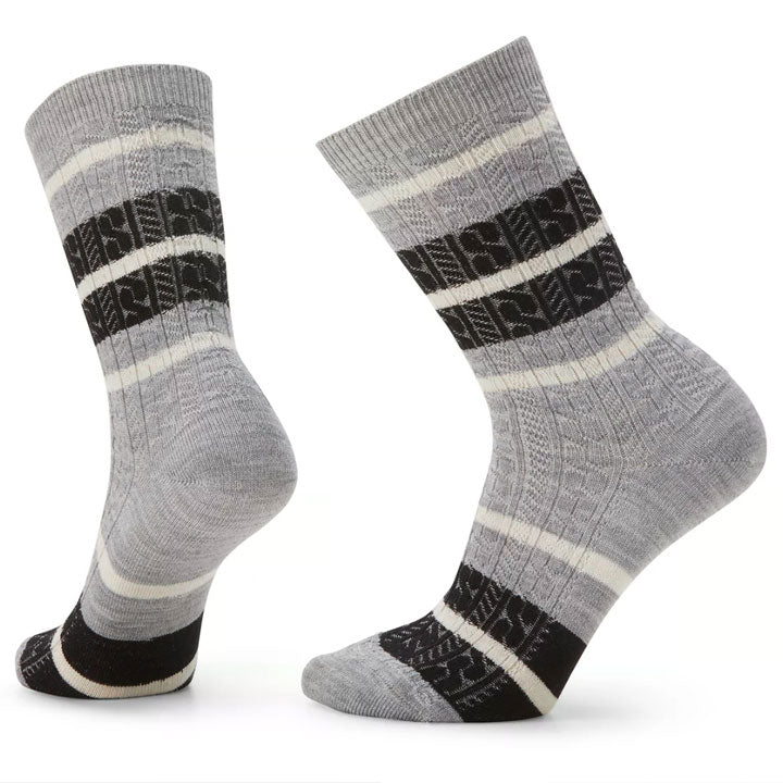 Smartwool Everyday Top Split Stripe Zero Cushion Crew Socks