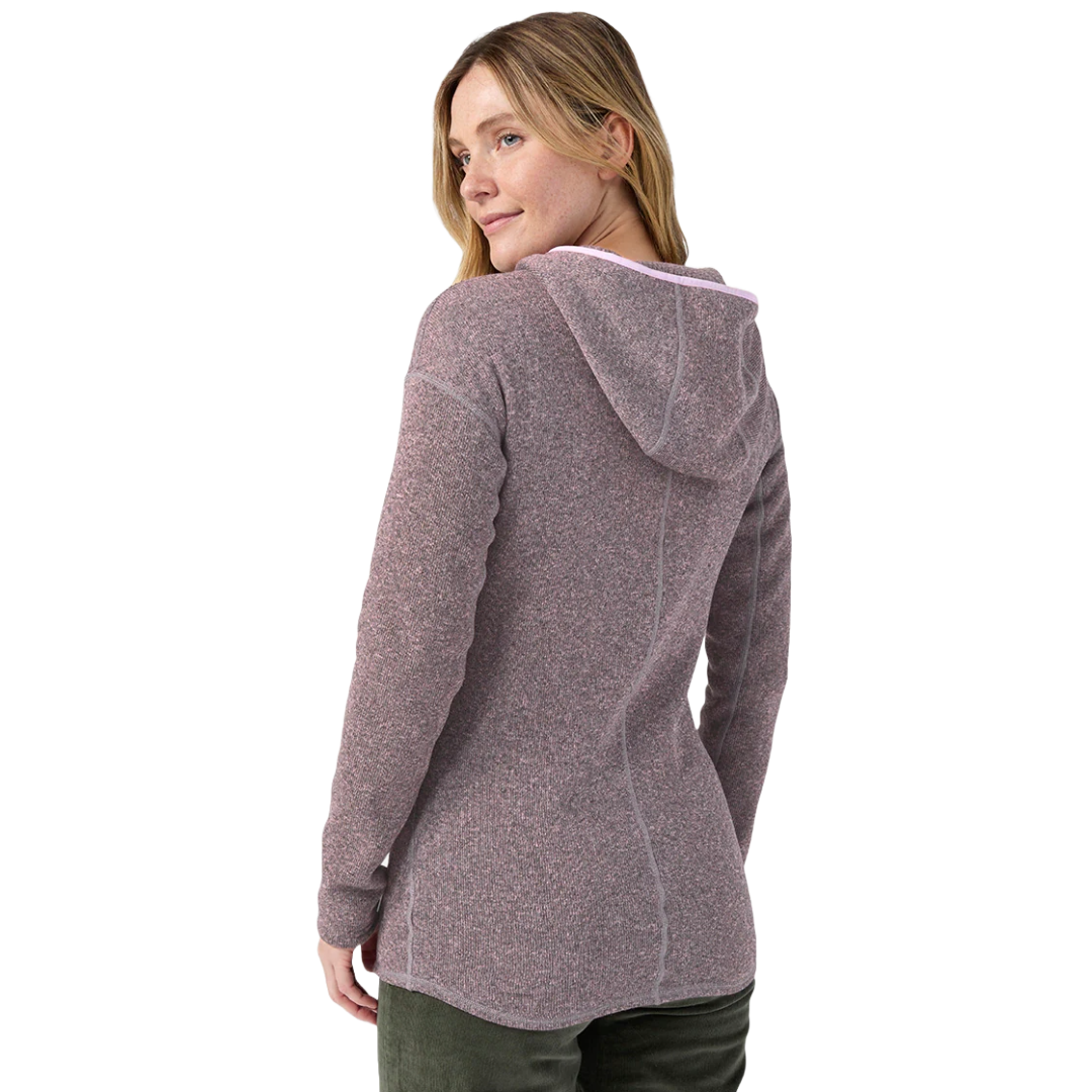 Womens Sweetwater Fleece Hoodie-Sweatshirts & Hoodies-Stio-Berry Smoke Heather-Mountain Sports