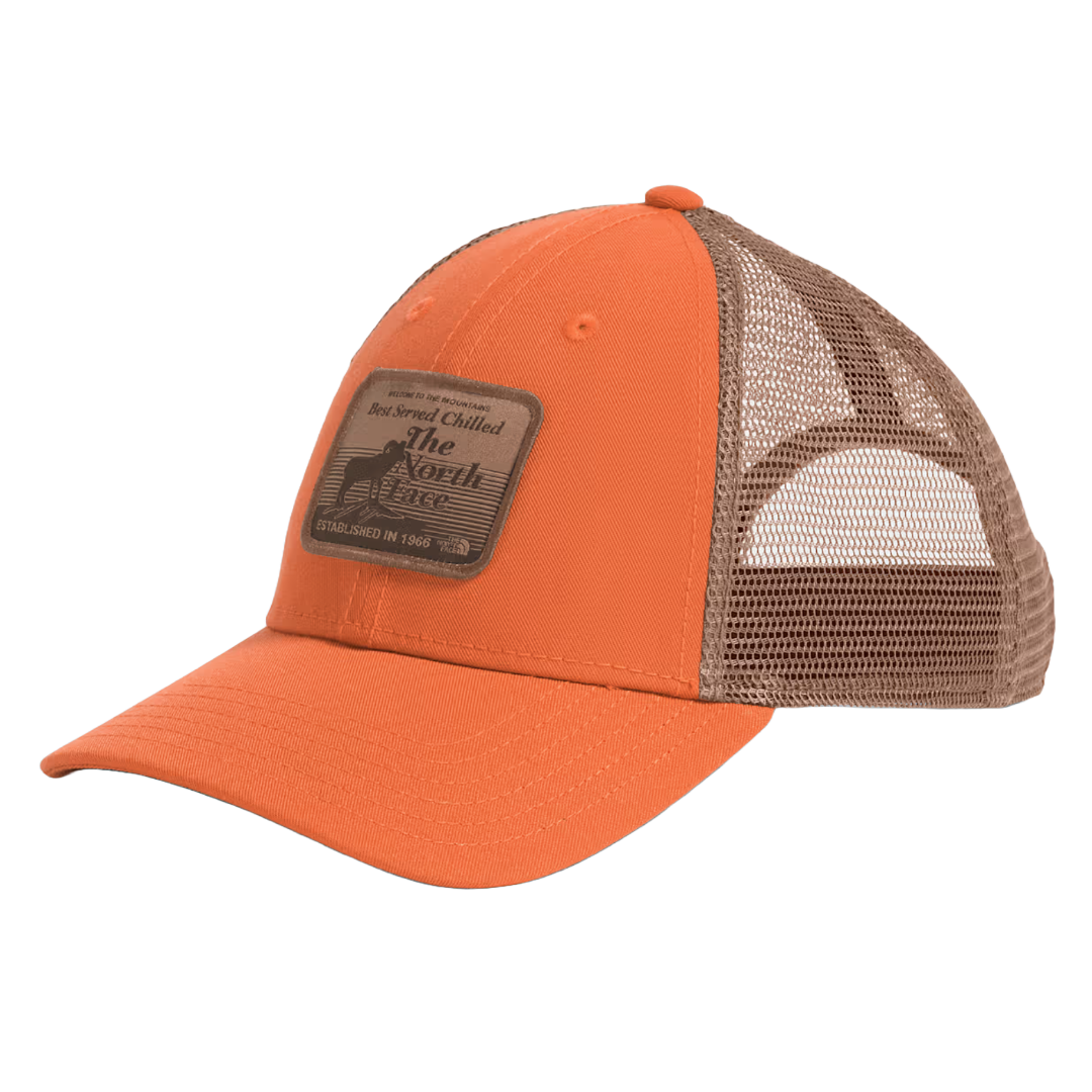 Unisex Graphic Mudder Trucker-Hats-The North Face-Iron Bronze/Latte/Brew Patch-Mountain Sports