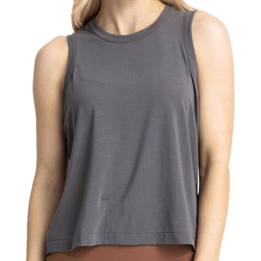 Womens Elevate Lightweight Tank-Tank Tops-Free Fly-Smoke-Mountain Sports