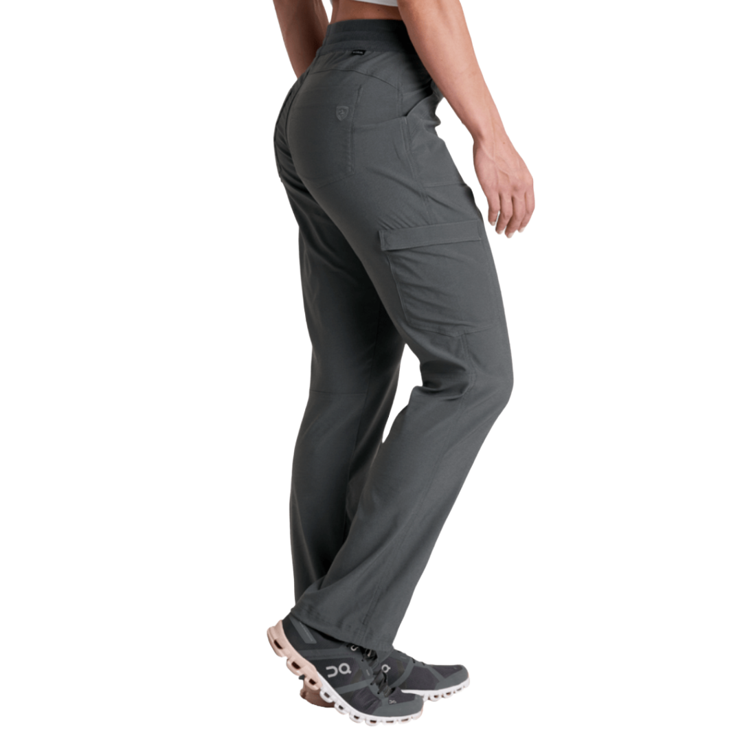 Womens Trekr Straight Pant-Pants-Kuhl-Charcoal-Mountain Sports