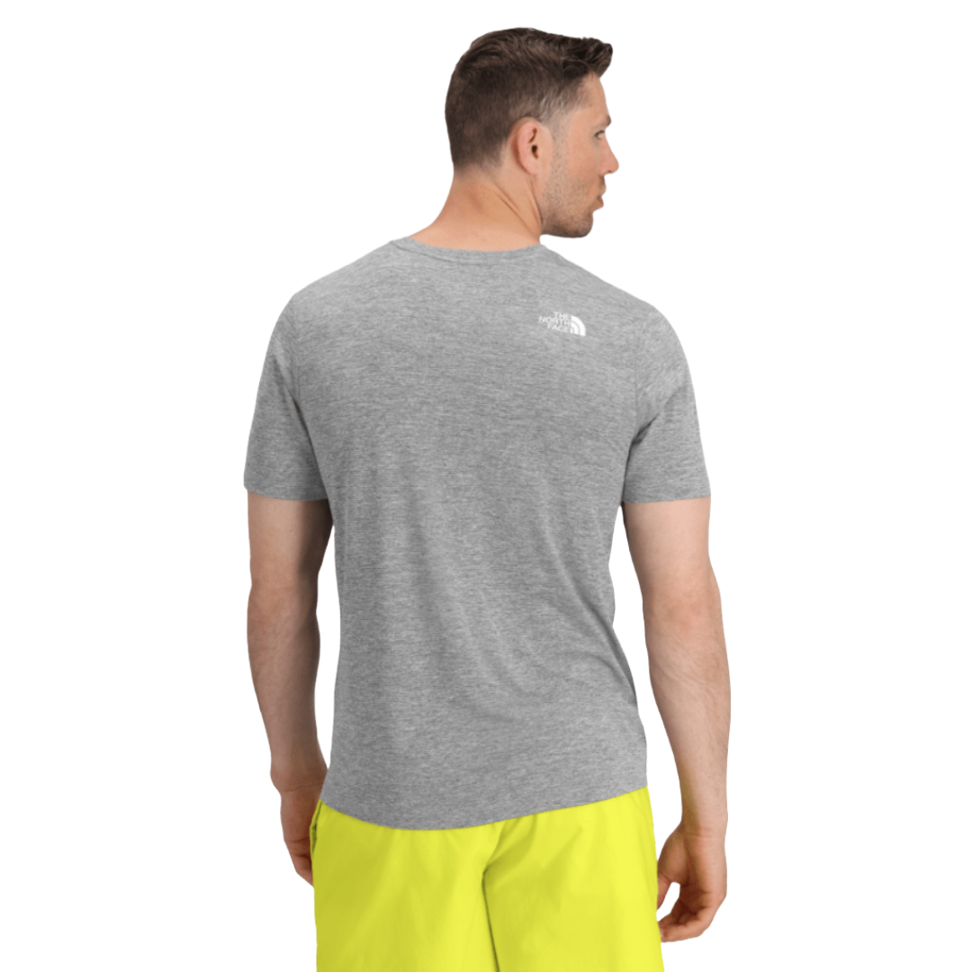 Mens 24/7 Short Sleeve Shirt-Short Sleeve Shirts-The North Face-Summit Navy Dark Heather-Mountain Sports