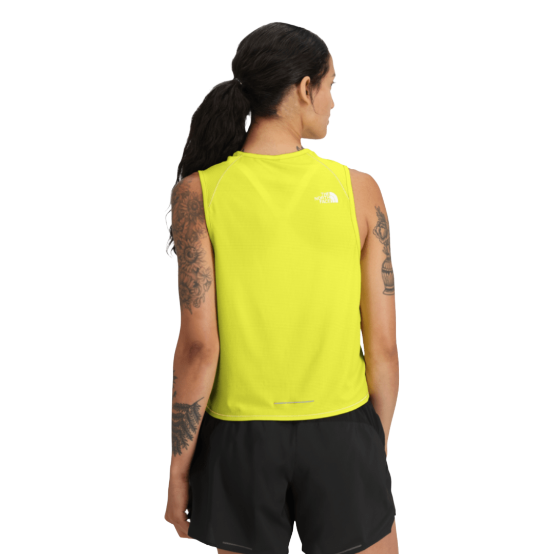 Womens Sunriser Tank-Tank Tops-The North Face-Sulphur Spring Green-Mountain Sports