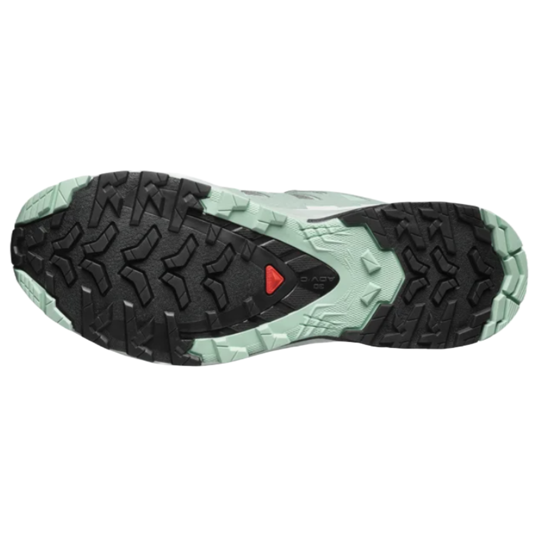 Womens XA Pro 3D GTX v9-Trail Running Shoes-Salomon-Quiet Shade / Lily Pad / Blue Haze-Mountain Sports