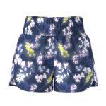 Estate Blue Florescent Floral Print