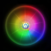 Flashflight® Dog Discuit™ LED Flying Disc (Disc-O), image 2