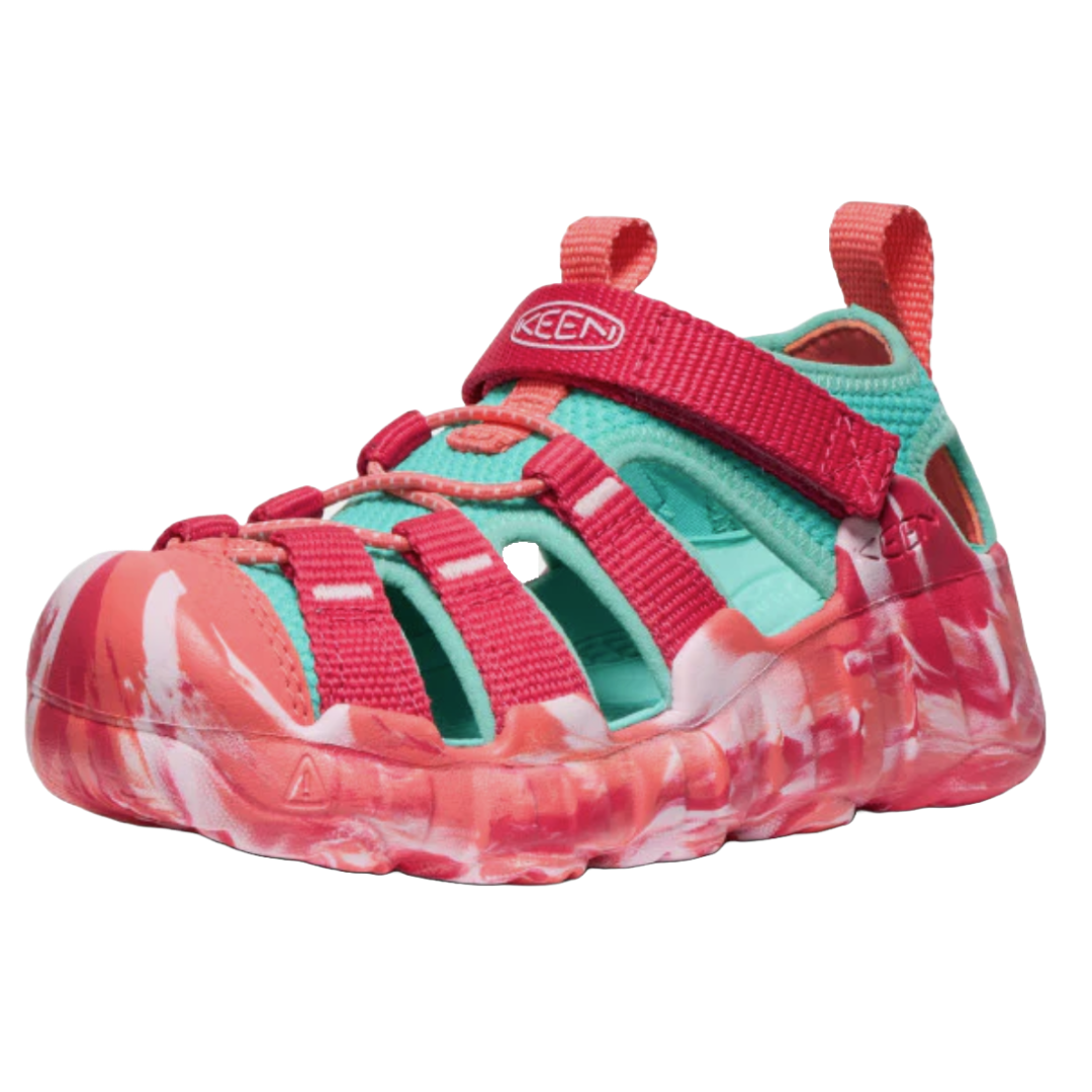 Youth Hyperport H2 Sandal-Sandals-Keen-Raspberry/Pool Blue-Mountain Sports
