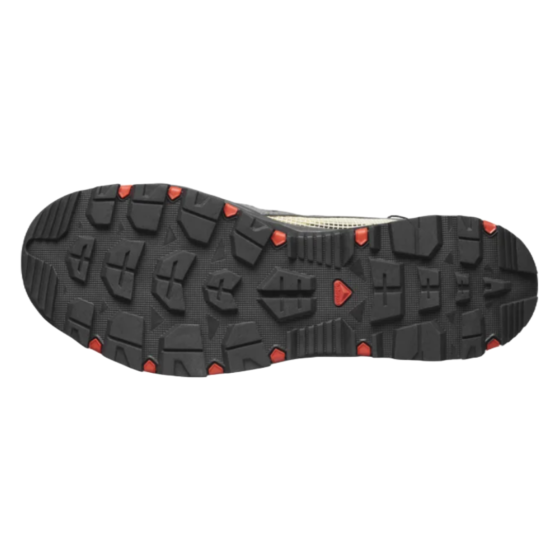 Mens Techamphibian 5-Trail Running Shoes-Salomon-Pewter/Moth/Fiery Red-Mountain Sports